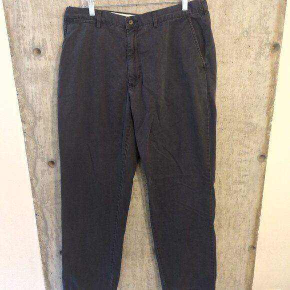 Polo Ralph Lauren Mens 38x34 (measures 36x33) Blue Chino Pants Flat Front - Picture 1 of 10